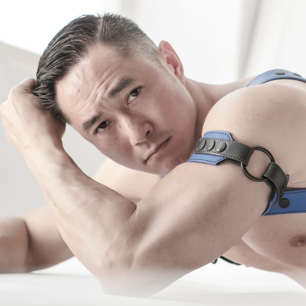 Leather armbands and strap accessories