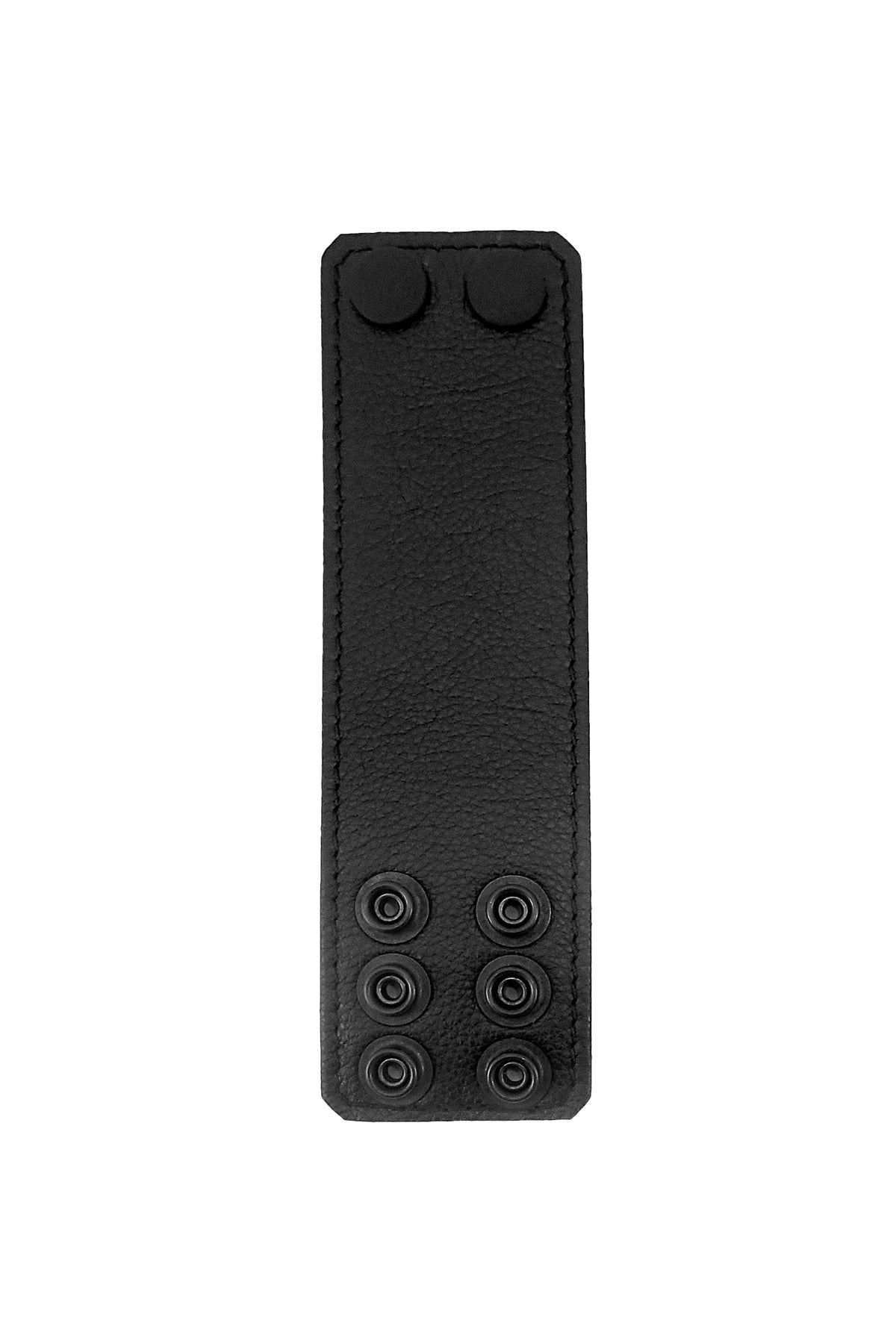 Forward-facing layout of a BALL STRETCHER WIDE - Black featuring matte black hardware.