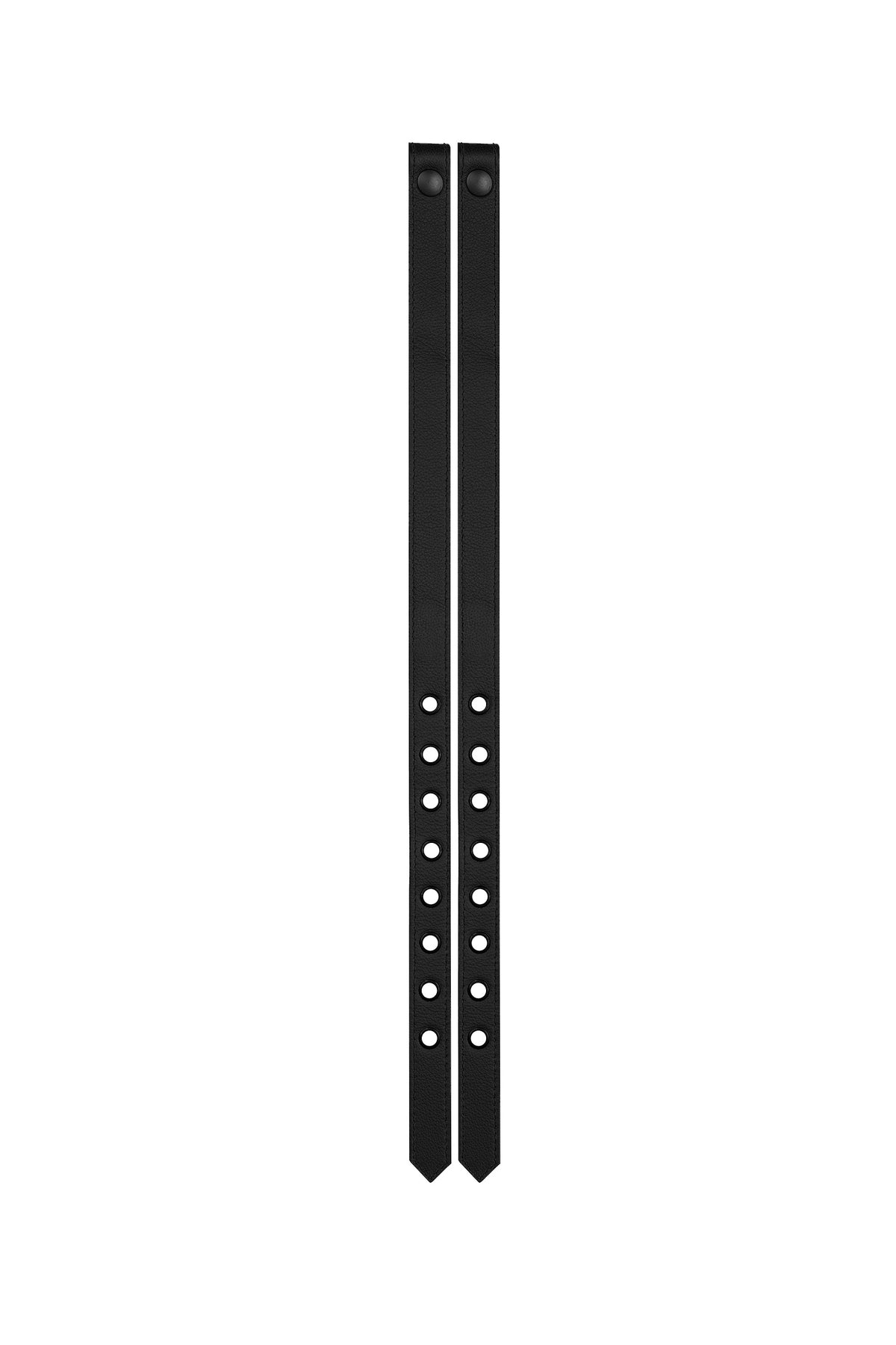 Braces shoulder strap add-ons in black