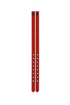 Braces shoulder strap add-ons in red
