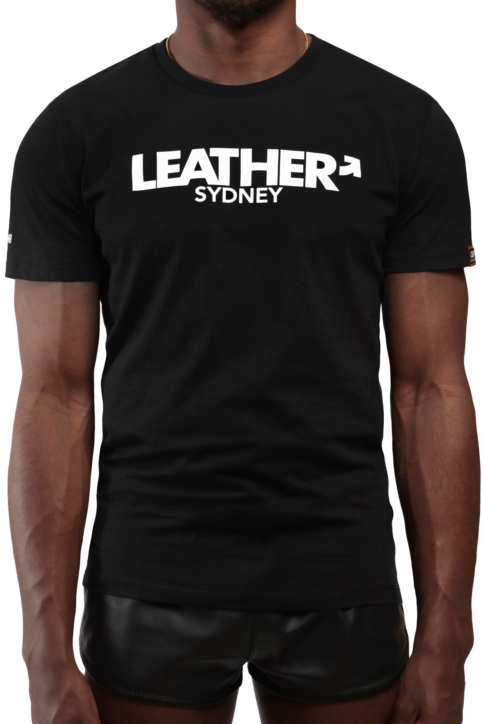 gear berlin leather LEATHER SYDNEY" T-SHIRT