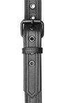 Matt black metal buckle