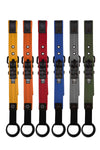 Six coloured combat cockstraps. Back view.