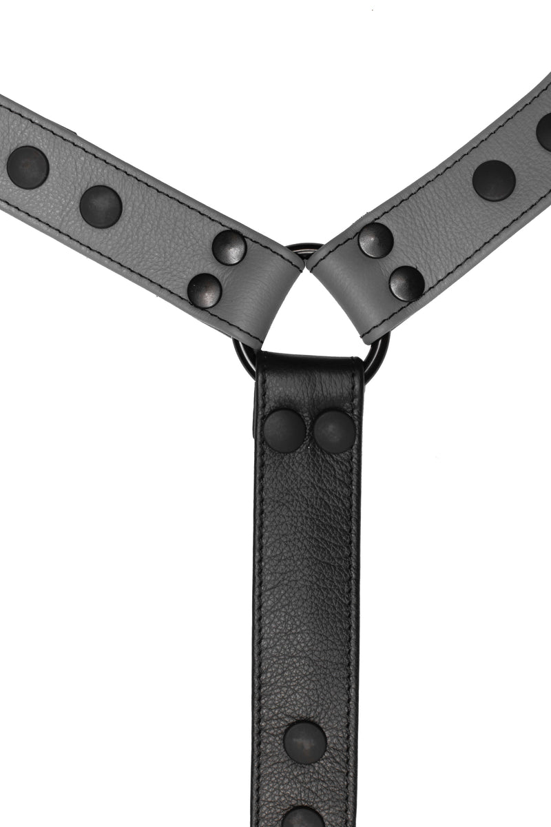 Leather Connector | Fits Bulldog Chest Harness | ARMY OF MEN