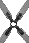 Grey leather sergeant harness