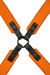 Orange leather sergeant harness