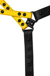 Yellow leather universal x harness