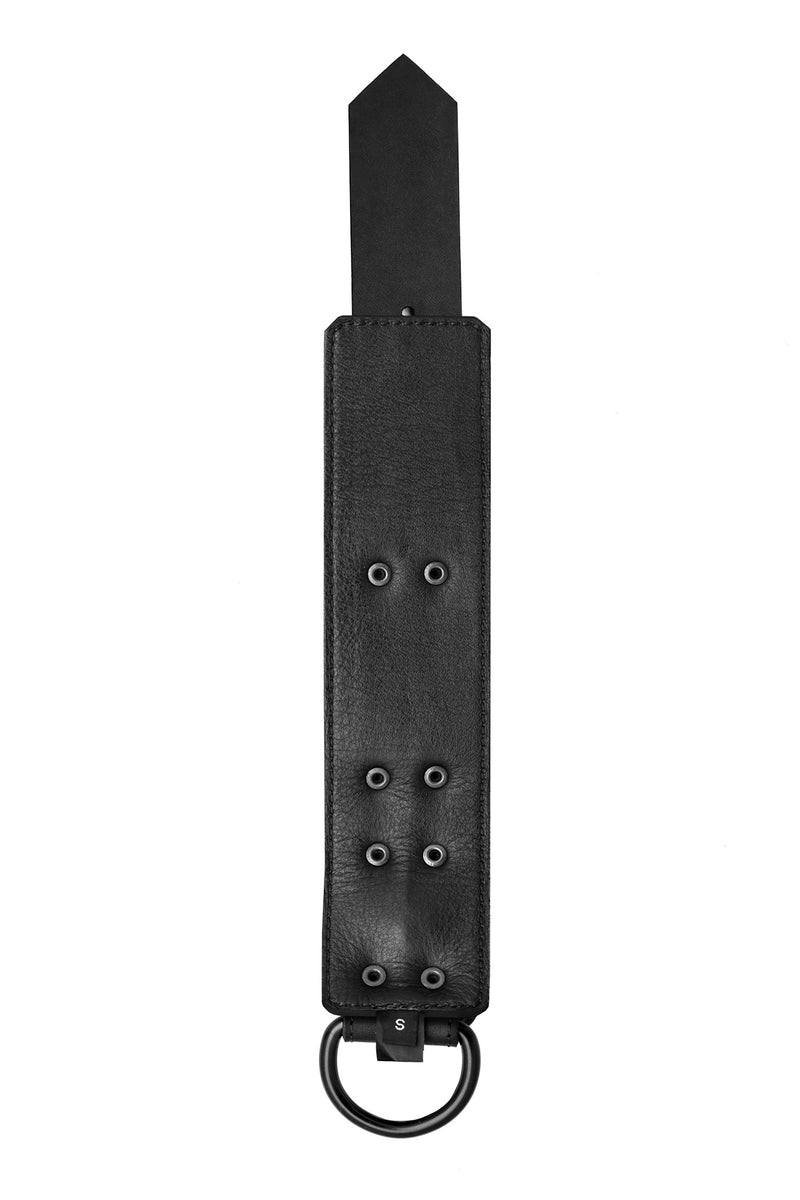 Leather wrist restraint lining